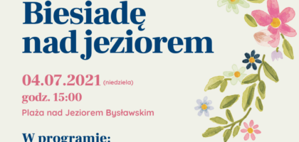 Biesiada nad jeziorem