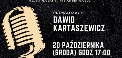 Zajęcia wokalne dla seniorów i dorosłych!