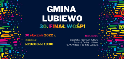 30. Finał WOŚP już  30 stycznia