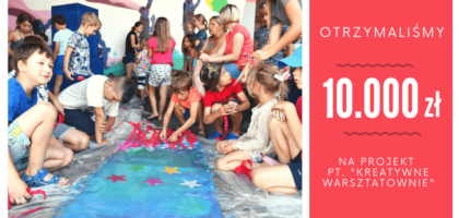 Dofinansowanie z PAFW dla Kreatywnych warsztatowni!