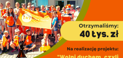 Mamy 40 tys. zł na 4 lato w teatrze w Lubiewie!