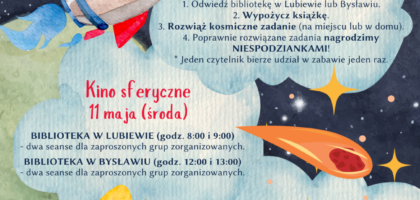 Ale kosmos! Zapraszamy na Tydzień Bibliotek!