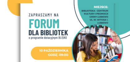 FORUM dla bibliotek – dzielimy się naszym doświadczeniem!