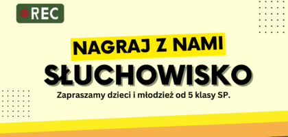 Nagrywamy słuchowisko! Już we wrześniu!