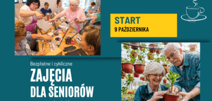 Zapraszamy na zajęcia w Klubie Seniora!
