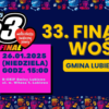 33. Finał WOŚP w Gminie Lubiewo już w niedzielę 26.01.