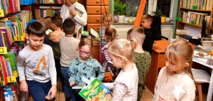 Lekcje biblioteczne w naszych bibliotekach – w ramach projektu „Oswoić emocje”