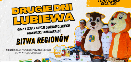 Drugie Dni Lubiewa i Bitwa Regionów już 5 lipca!