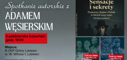 Spotkanie Autorskie z Adamem Węsierskim