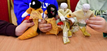 Warsztaty tworzenia lalek motanek – kolejne Borowiackie Super Moce zdobyte!